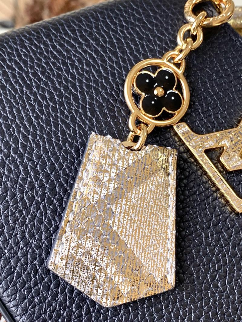 Louis Vuitton Capucines Mini Black N89369