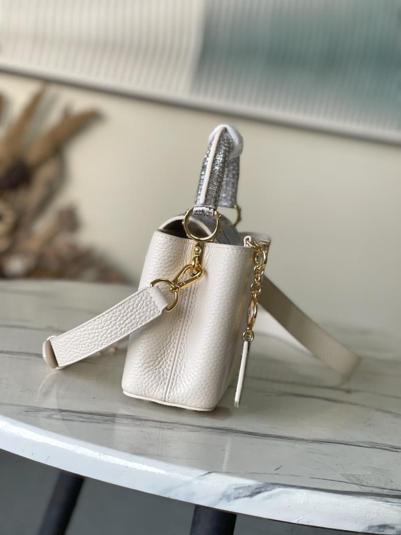 Louis Vuitton Capucines Mini Cream N89369