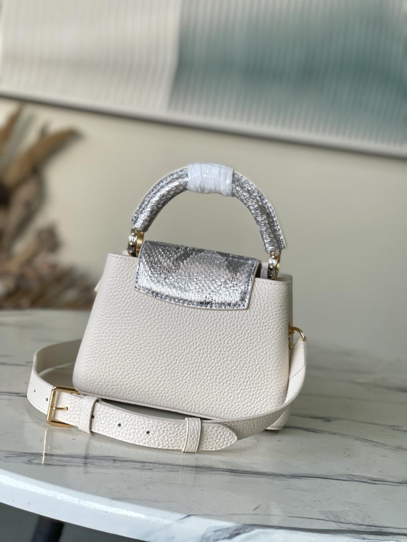 Louis Vuitton Capucines Mini Cream N89369