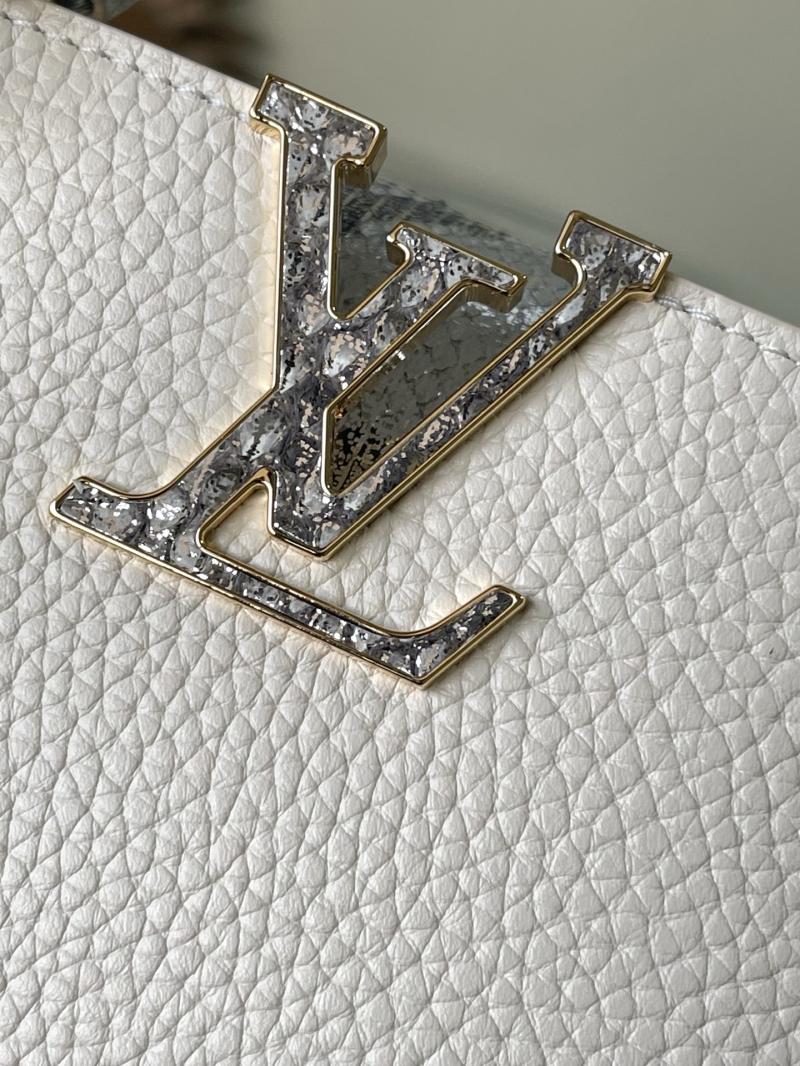 Louis Vuitton Capucines Mini Cream N89369