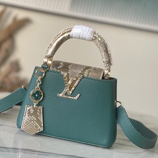 Louis Vuitton Capucines Mini Green N89369