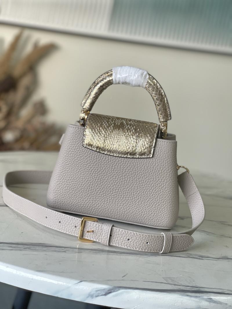 Louis Vuitton Capucines Mini Grey N89369