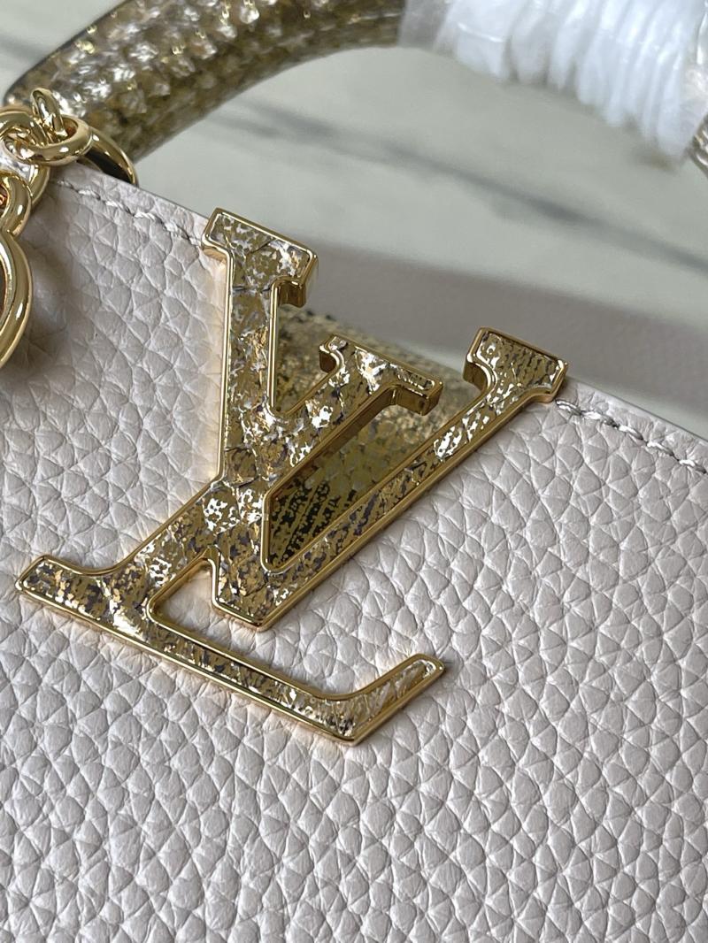 Louis Vuitton Capucines Mini Grey N89369