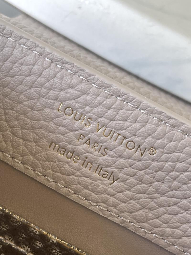 Louis Vuitton Capucines Mini Grey N89369