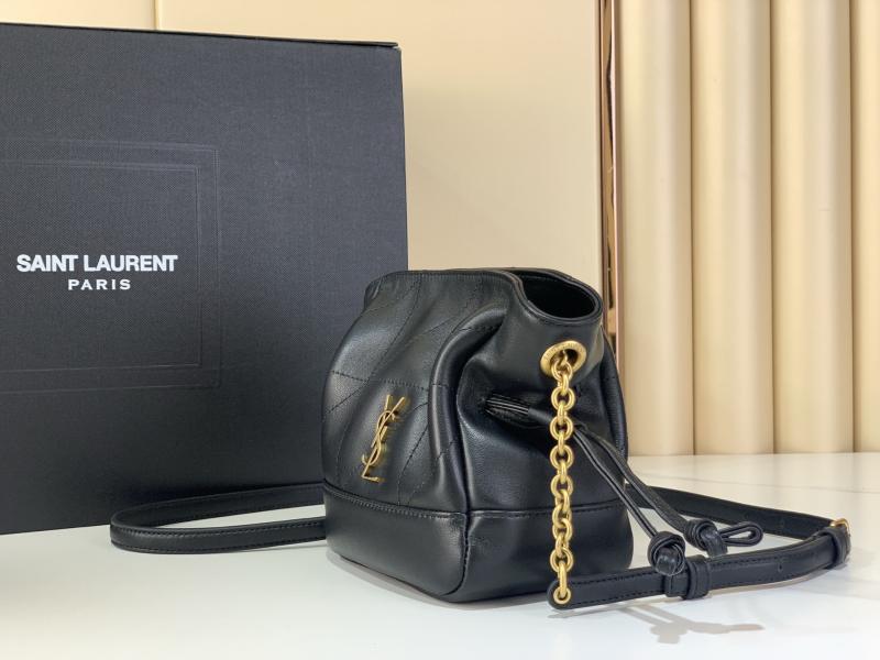 Saint Laurent JAMIE mini shoulder pouch Black 859174