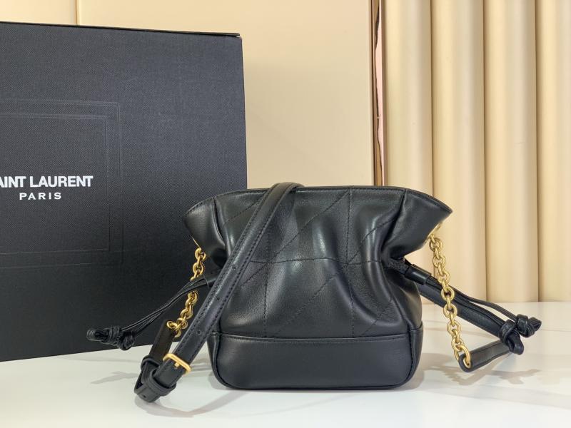 Saint Laurent JAMIE mini shoulder pouch Black 859174