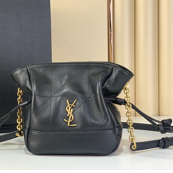 Saint Laurent JAMIE mini shoulder pouch Black 859174 Saint Laurent JAMIE mini shoulder pouch Black 859174