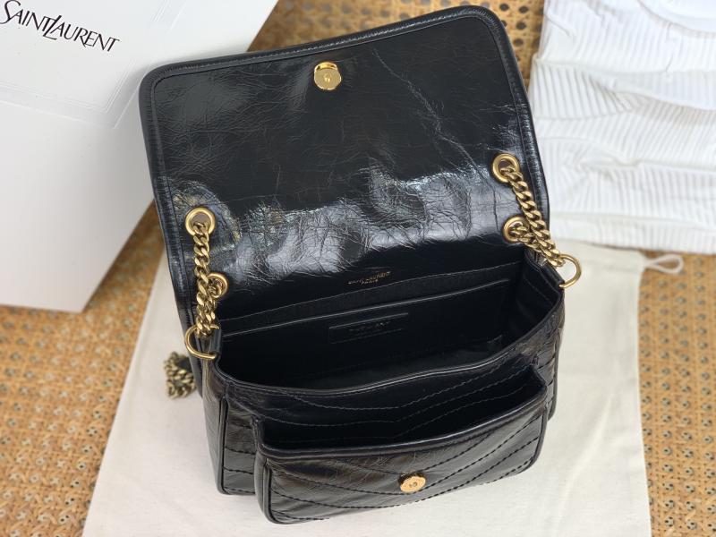 Saint Laurent Small Niki Bag Black 633185
