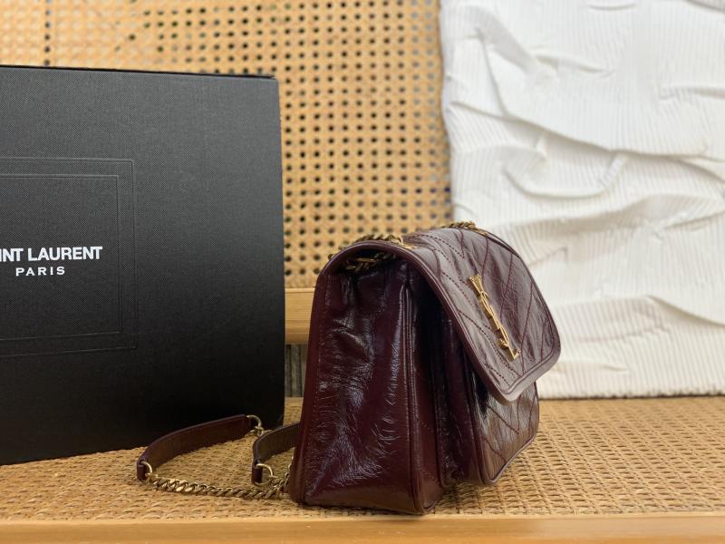 Saint Laurent Small Niki Bag Burgundy 633185