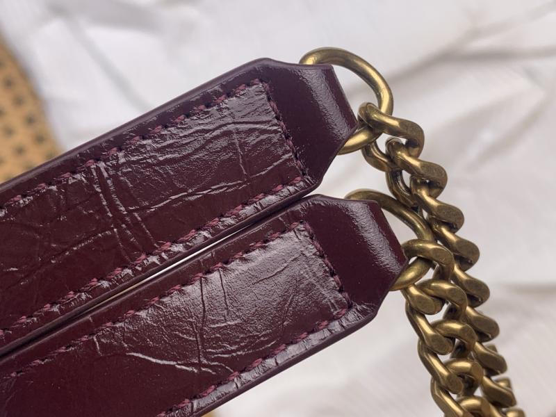 Saint Laurent Small Niki Bag Burgundy 633185