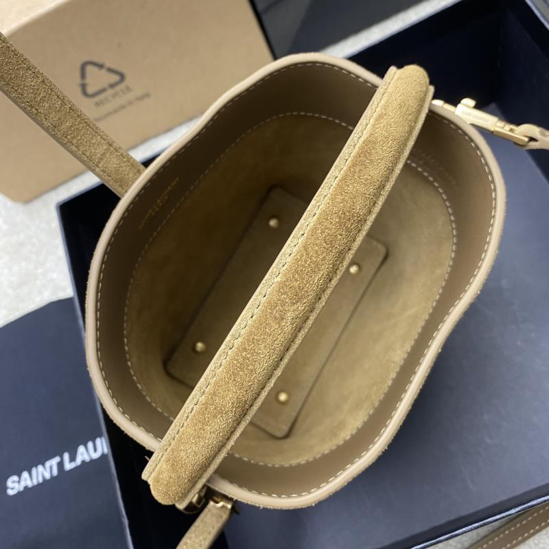 Saint Laurent mini LE 37 Suede Bucket Bag Leaf 765870