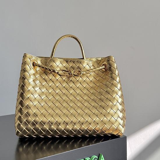 Bottega Veneta Medium Andiamo Gold B743572