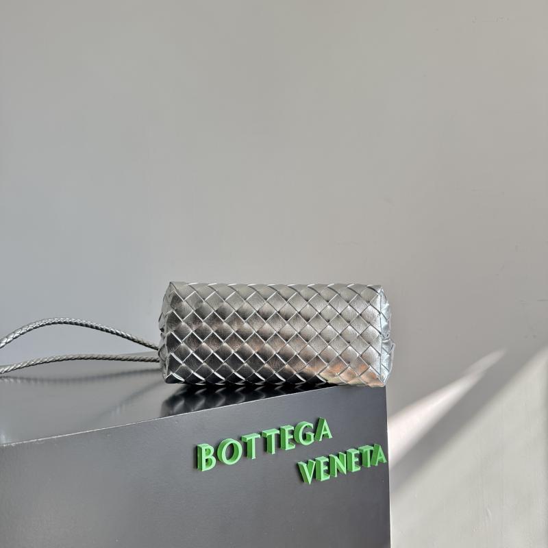 Bottega Veneta Small Andiamo Silver 743568