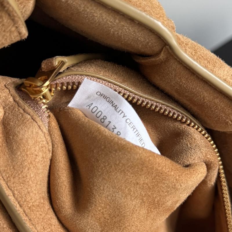 Bottega Veneta Suede Padded Cassette Amber 70026