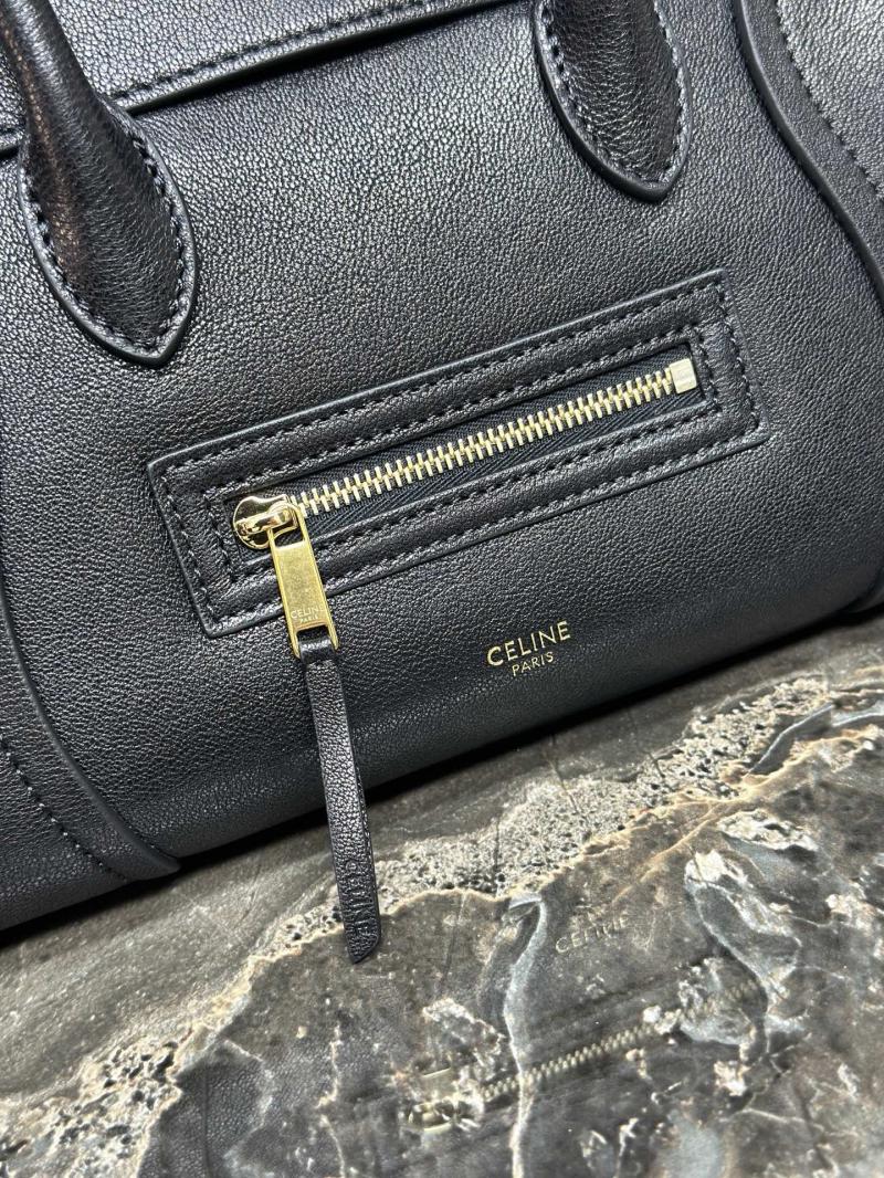 Celine Small New Luggage Black 124213