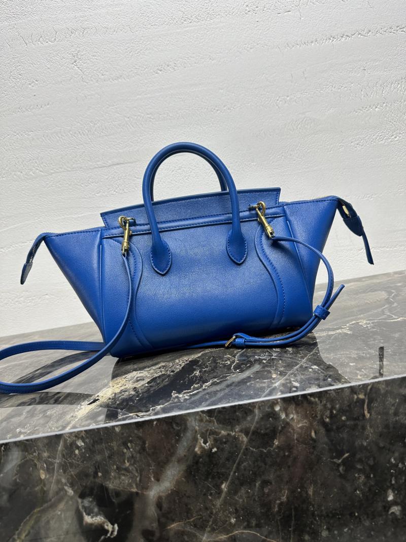 Celine Small New Luggage Blue 124213