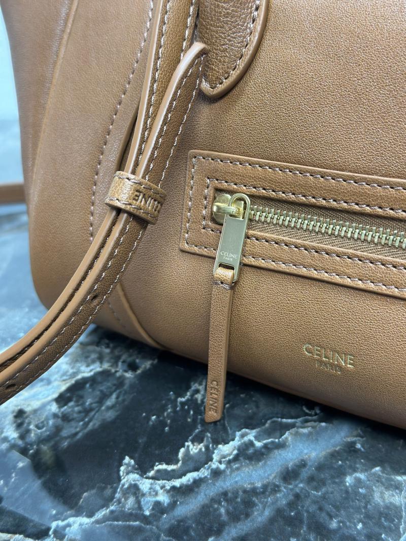 Celine Small New Luggage Tan 124213