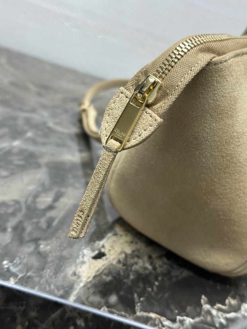 Celine Suede Small New Luggage Beige 124213