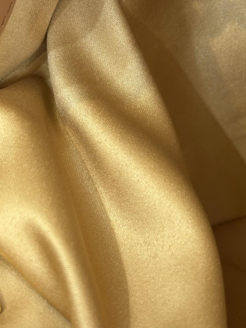 Chanel Suede 25 Small Handbag Camel AS5293