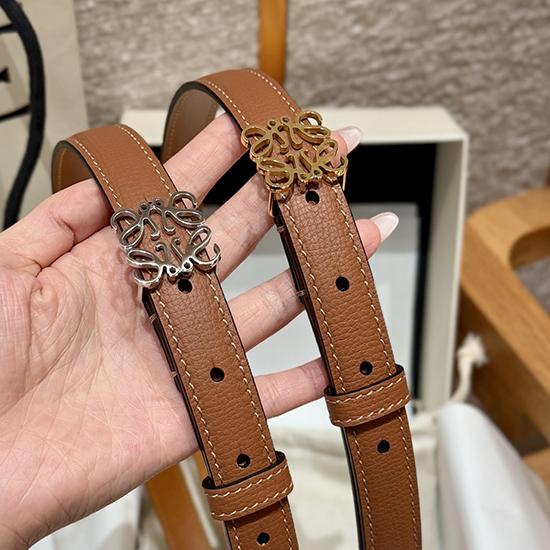 Loewe 20mm Leather Belt PYB122210