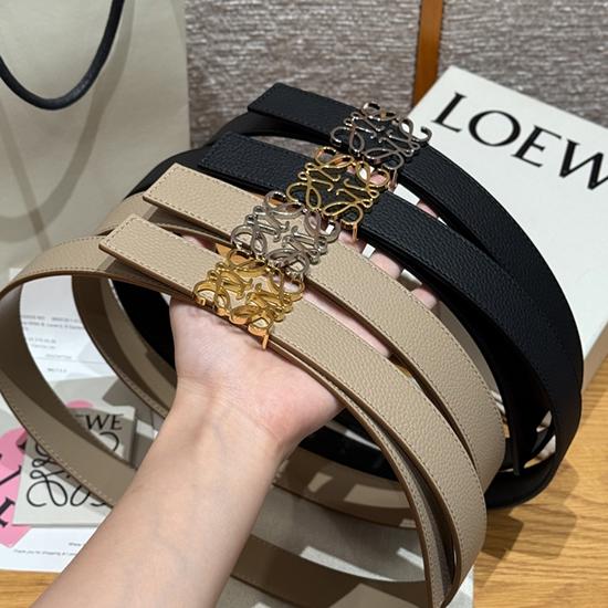 Loewe 28mm Leather Belt PYB122207