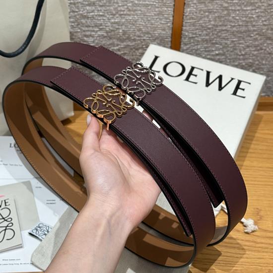 Loewe 32mm Leather Belt PYB122204 Loewe 32mm Leather Belt PYB122204