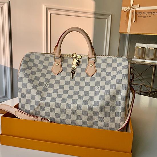 Louis Vuitton Damier Azur Speedy Bandouliere 35 N41372