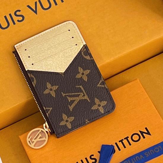 Louis Vuitton Romy Card Holder Gold M26655