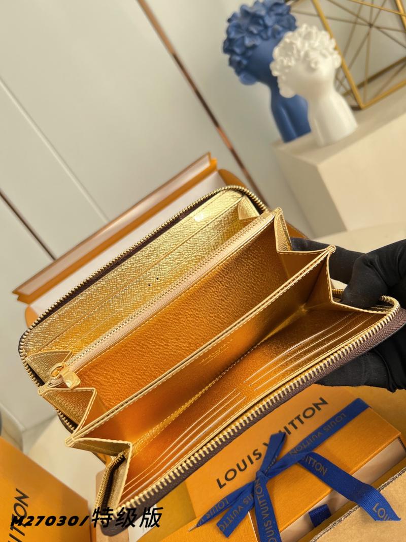 Louis Vuitton Zippy Wallet Gold M27029