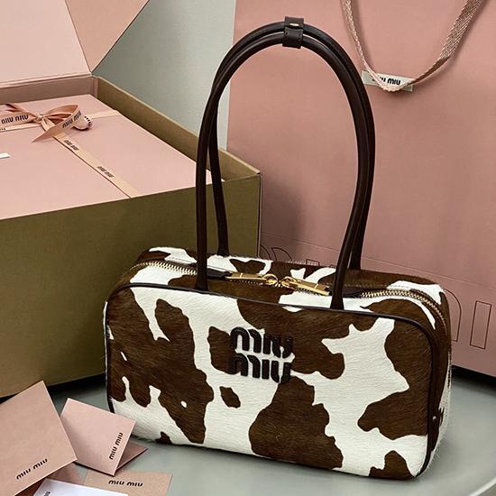 Miu Miu Printed leather Beau bag 5BB172