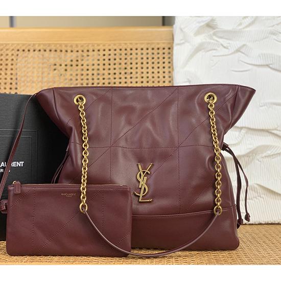 Saint Laurent Jamie Shopping Burgundy 809824