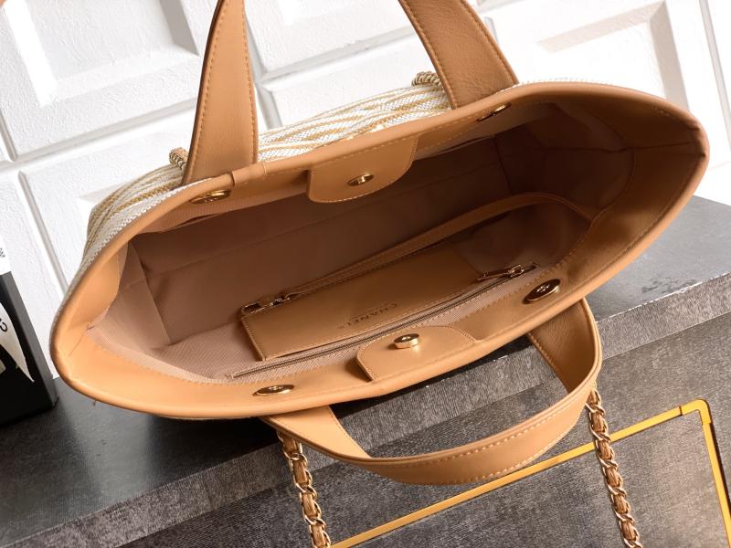 Small Chanel Shopping Bag Beige AS6005